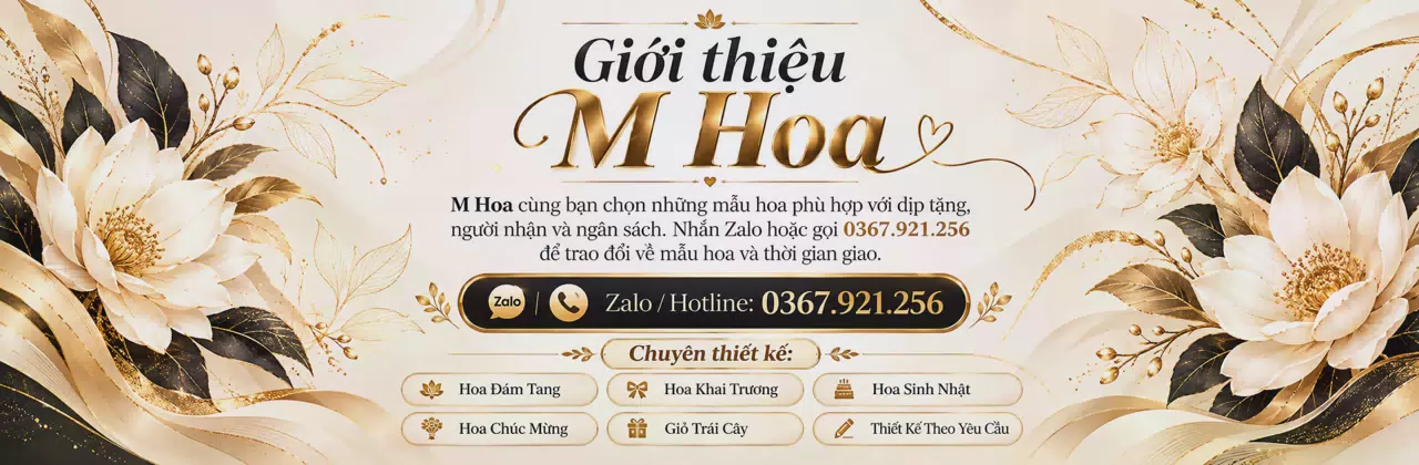 Ảnh bìa Shop hoa tươi Xã Long Hồ Vĩnh Long - Hoa đẹp theo ý bạn